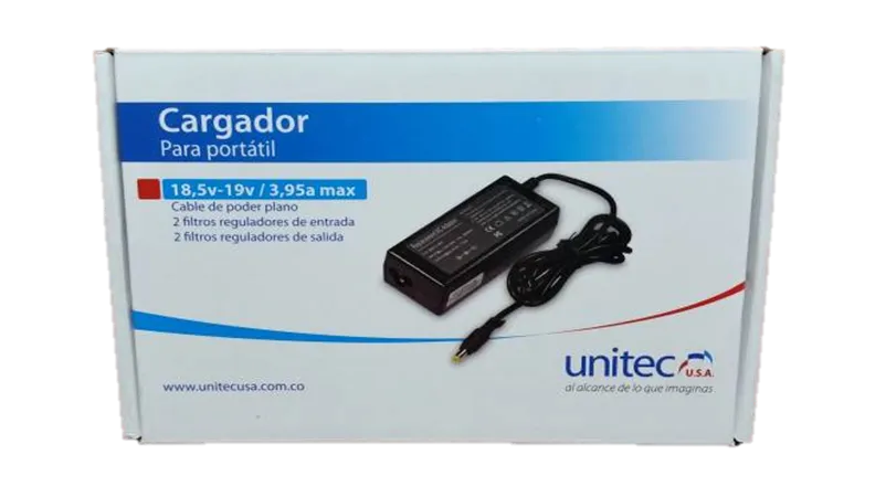 CARGADOR PARA PORTÁTIL GENÉRICO UNITEC 19V 3,42 AM